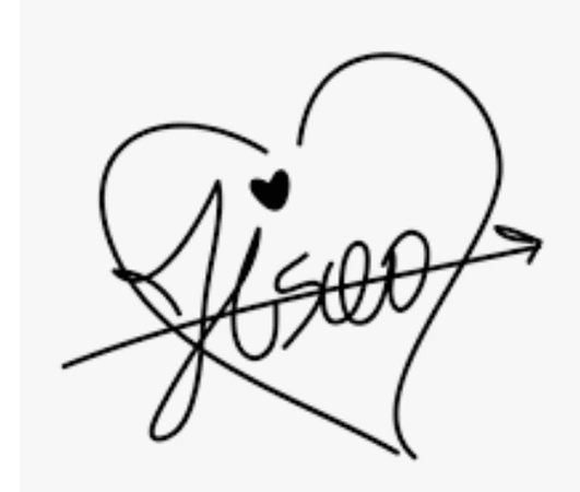 Jisoo signature