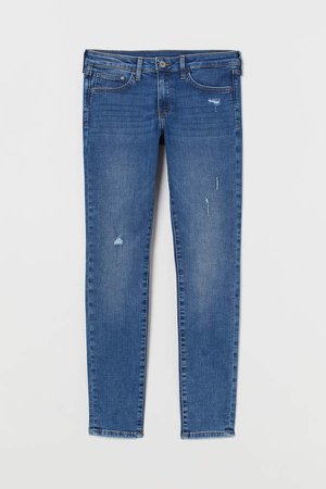 Super Skinny Low Jeans - Blue