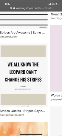 leopard can’t change his stripes
