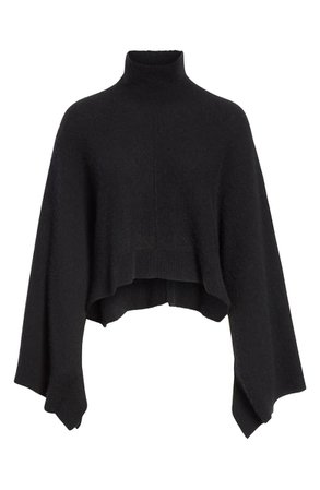 Vince Crop Poncho Sweater | Nordstrom