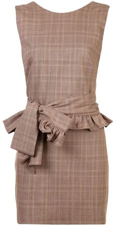 Maggie Marilyn belted check mini dress