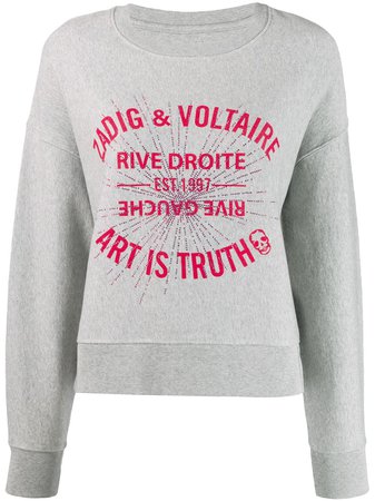 Zadig&Voltaire Hany Blason Embellished Sweater - Farfetch