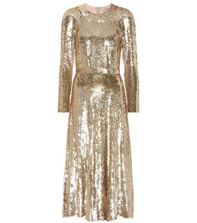 Ray sequinned dress