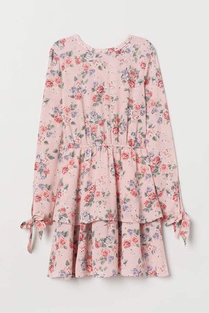 Tiered Dress - Pink