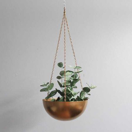 Boho Hanging Planters-Metal-Chain-Hanging Pots-Modern