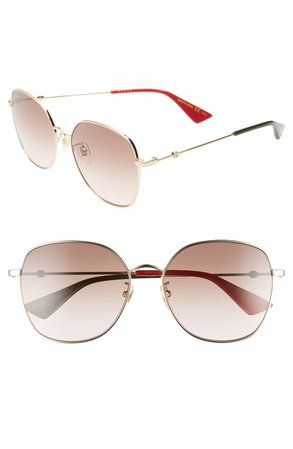 Gucci 59mm Round Sunglasses | Nordstrom