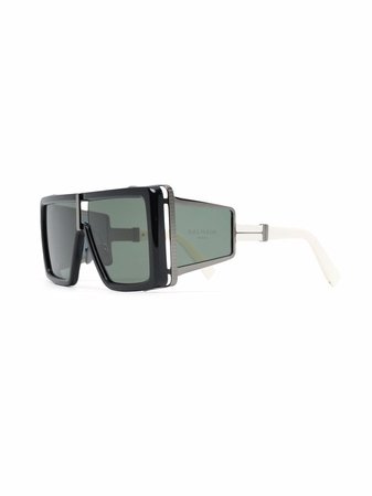 Balmain Eyewear Wonder Boy II oversize-frame Sunglasses - Farfetch