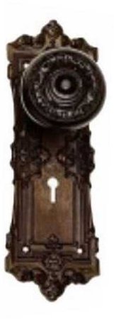 brown doorknob