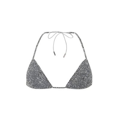 Alanui - Embellished bikini top | Mytheresa