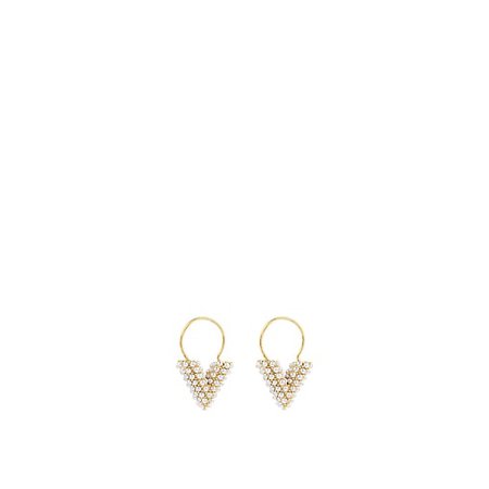 Essential V Pearl Earrings - Accessories | LOUIS VUITTON