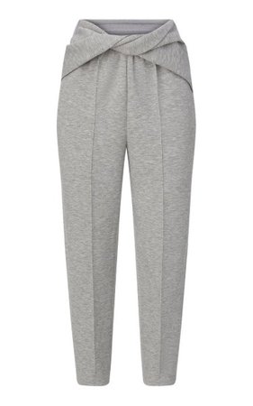 Twisted Jersey Tapered Pants By Brandon Maxwell | Moda Operandi