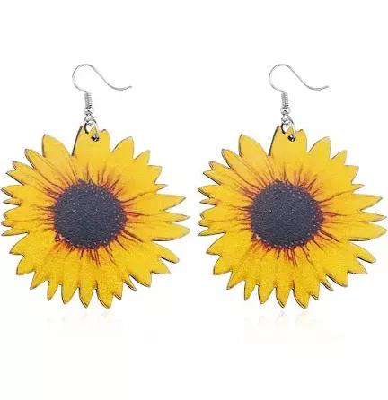 sunflower earrings - Google Search