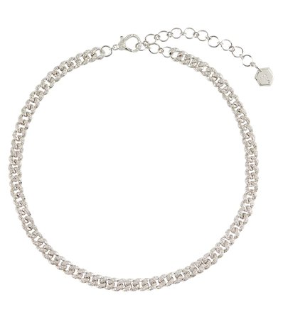 Shay Jewelry 18kt white gold necklace with diamonds