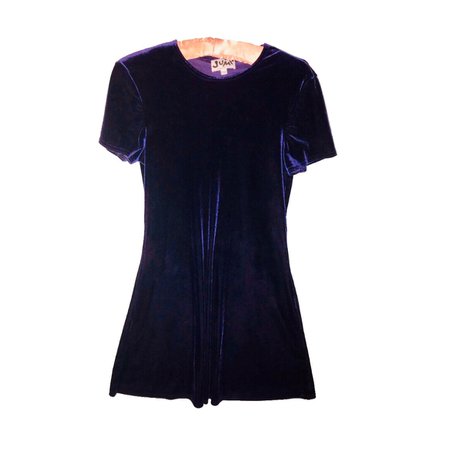 Vintage deep purple velvet dress <3 so soft n in... - Depop