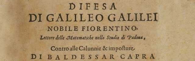 Opere - Museo Galileo