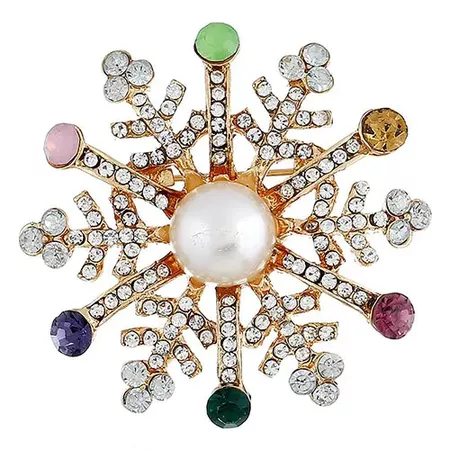 DressLily.com: Photo Gallery - Woman Diamond Christmas Brooch Accessories
