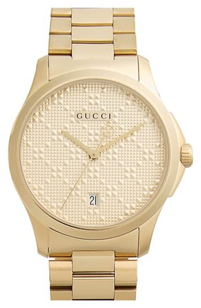 Gucci Round Bracelet Watch, 38mm | Nordstrom