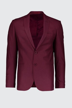 Plain Skinny Fit Suit Jacket | Boohoo