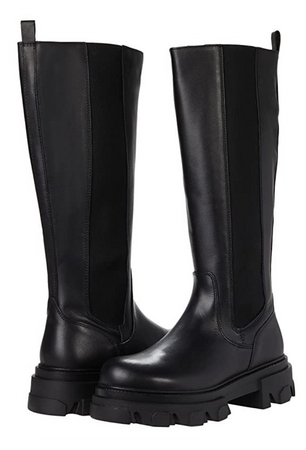 Long black boots