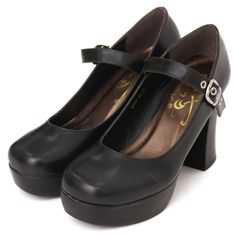Brown lolita shoes