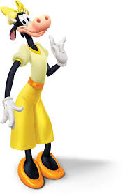 Clarabelle Cow from Mickey and friends