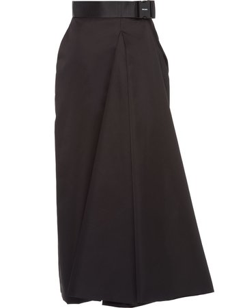 black Prada Re-Nylon Gabardine skirt with Express Delivery - Farfetch