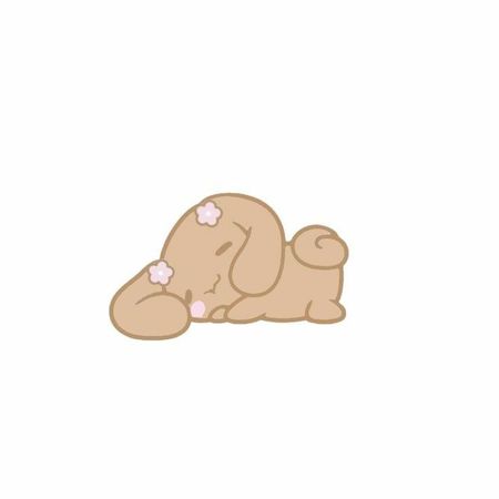 sleepy mocha sanrio sticker png pink kawaii cute