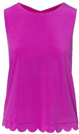 LIFE IN MOTION Quick-Dry Split-Back Tank with Built-In Bra