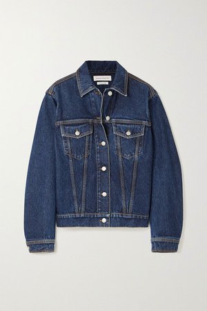 Oversized Denim Jacket - Blue