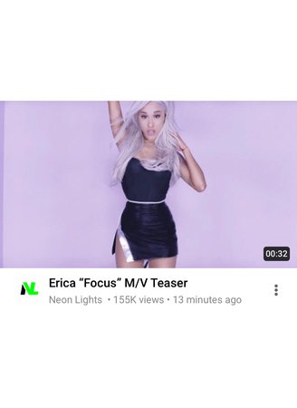 Neon Lights Erica “Focus” M/V Teaser