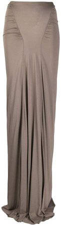 Ruched Detail High-Waisted Skirt