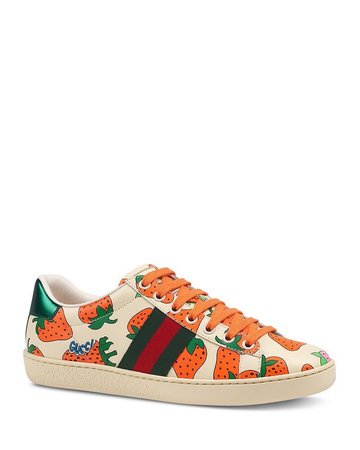 Gucci Strawberry Shoes