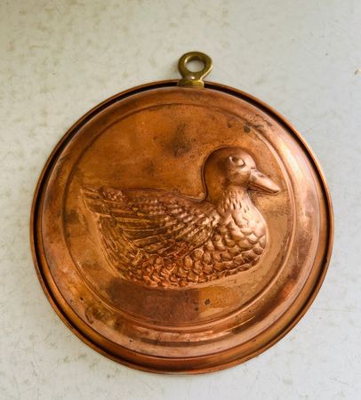 Vintage Copper Mould/ Circular/ Duck/ Wall Hanging - Etsy