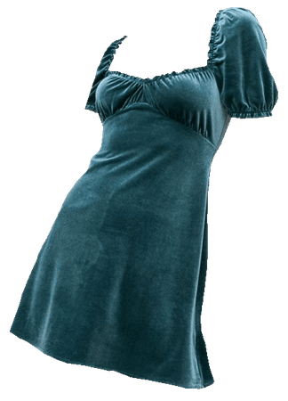 blue png dress velvet