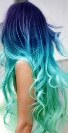 AMAZING DYED HAIR FOR WINTER STYLE 42