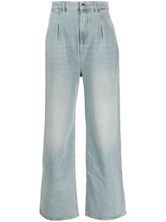 Loulou Studio high-waist wide-leg Jeans - Farfetch
