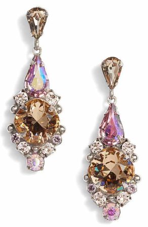 Sorrelli Alyssum Crystal Drop Earrings
