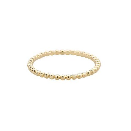 14K Gold Skinny Stacking Ring | Serendipity in Seoul