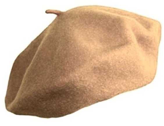Tan Beret - @byepolyvore PNG Collection