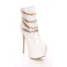 white gold ankle boots - Google Search
