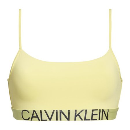 Brassière modulable statement 1981 Calvin Klein jaune | La Redoute
