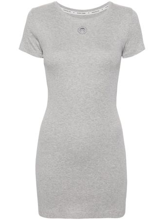 Marine Serre organic-cotton T-shirt Dress - Farfetch