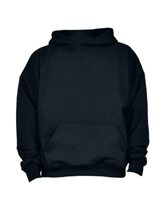 *clipped by @luci-her* Oversized Hoodie - Black – lakenzie
