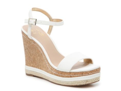 Mix No. 6 Zoha Wedge Sandal | Sole Society Shoes, Bags and Accessories white