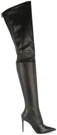 Over the knee stiletto boots