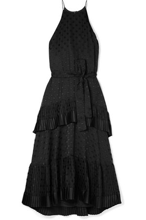 Zimmermann | Picnic tiered polka-dot devoré-chiffon dress | NET-A-PORTER.COM
