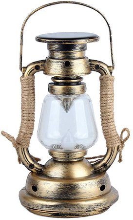 LED Vintage Style Outdoor Lighting Lantern, Fake Oil Lamp, Hanging Camping Lanterns Flameless Candle for Multi Purpose Use, Copper: Amazon.ca: Tools & Home Improvement