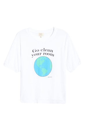 Project Social T Go Clean Your Room Graphic Tee