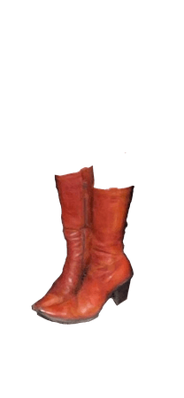 blood orange boots