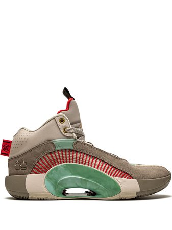 Jordan x CLOT Air Jordan 35 "Warrior Jade" sneakers - FARFETCH